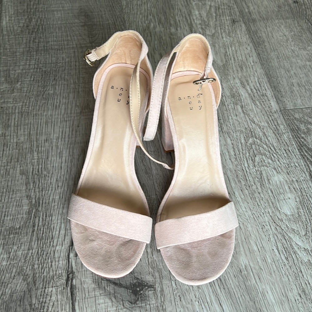 A new day strappy pink heels
